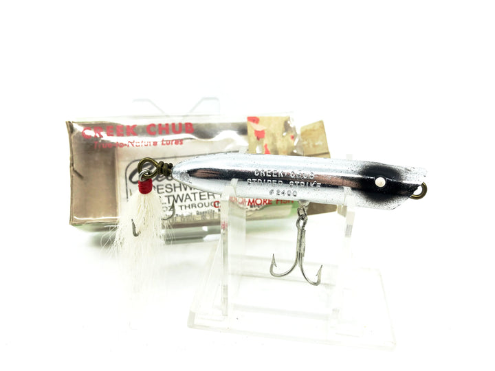 Creek Chub Striper Strike Chrome Color with Box