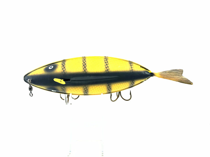 Musky Dan (XXX Lures) Custom Painted Old Wind-Up Fish Toy w/COA