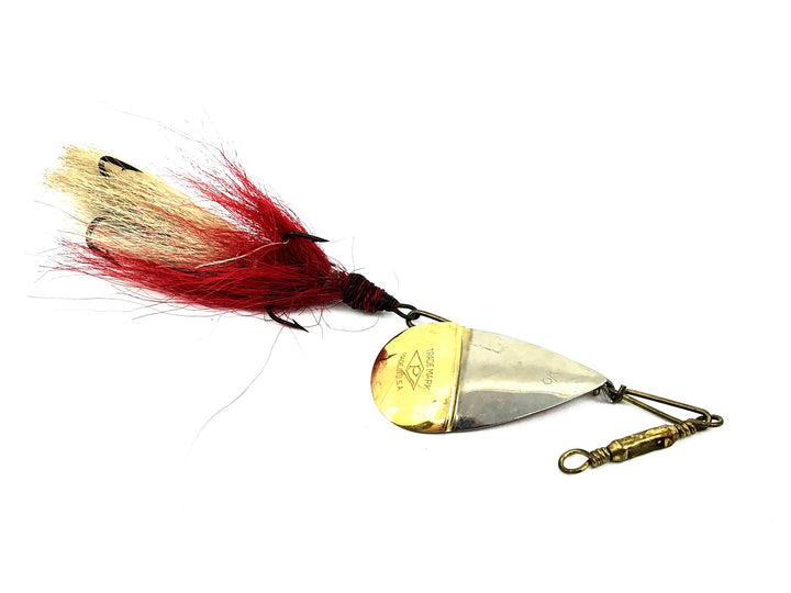 Vintage Pflueger 1/0 Fluted Spinner