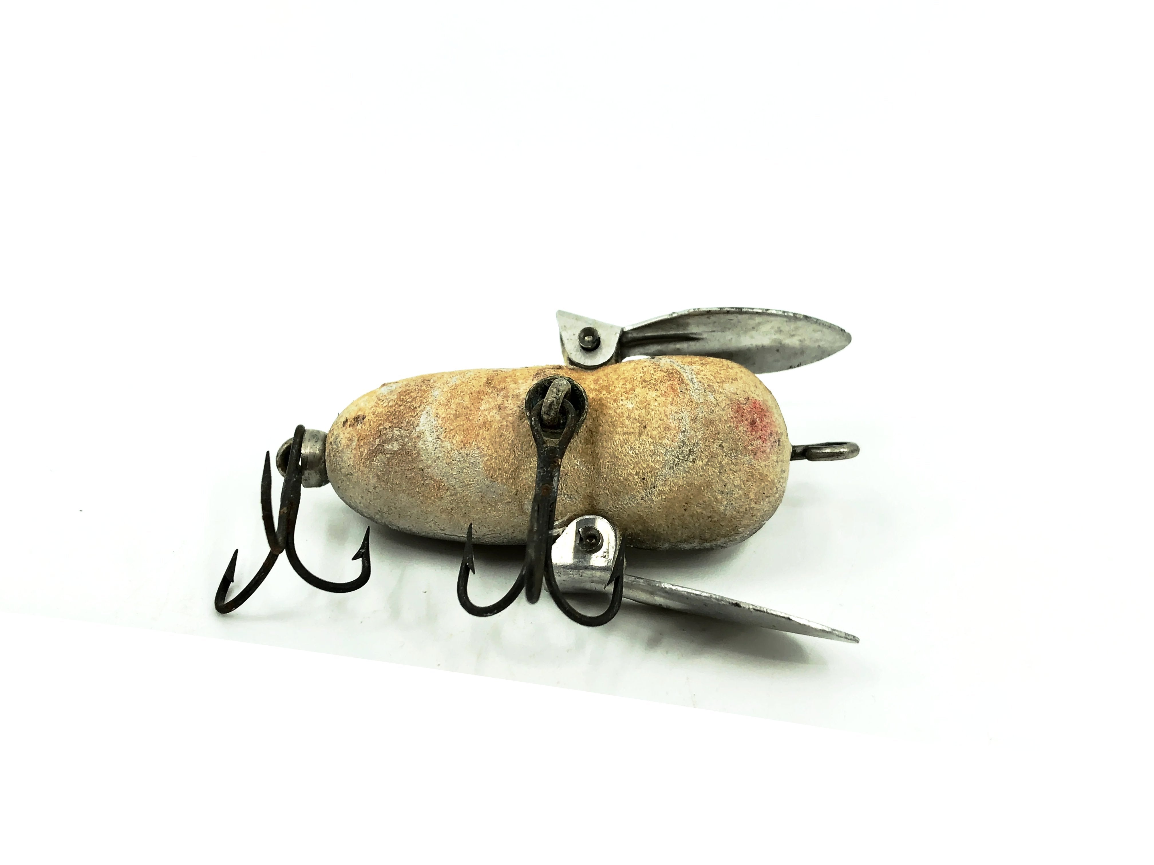 Heddon Tiny Crazy Crawler Topwater Bait – Blue Red Japanese Smith