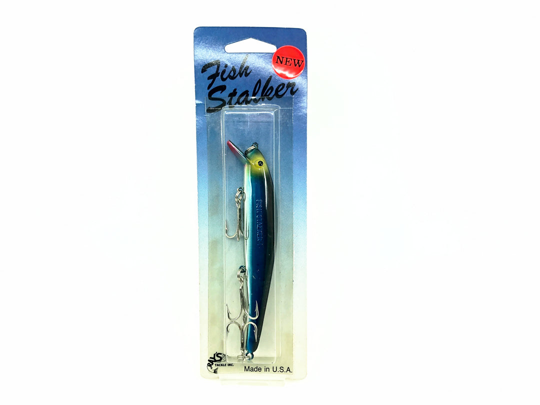 Catchmore Fish-Stalker, Blue Chrome Color on Card