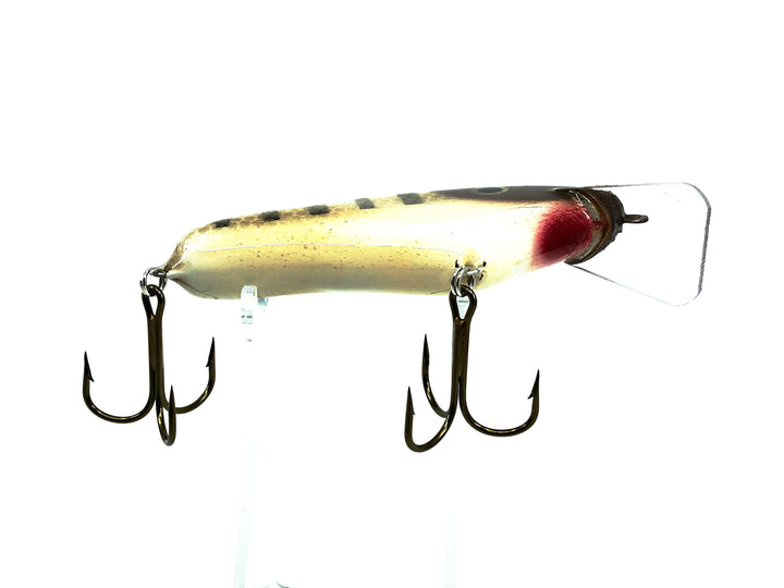 Crane 105 Musky Bait, Brown Perch/White Belly Color