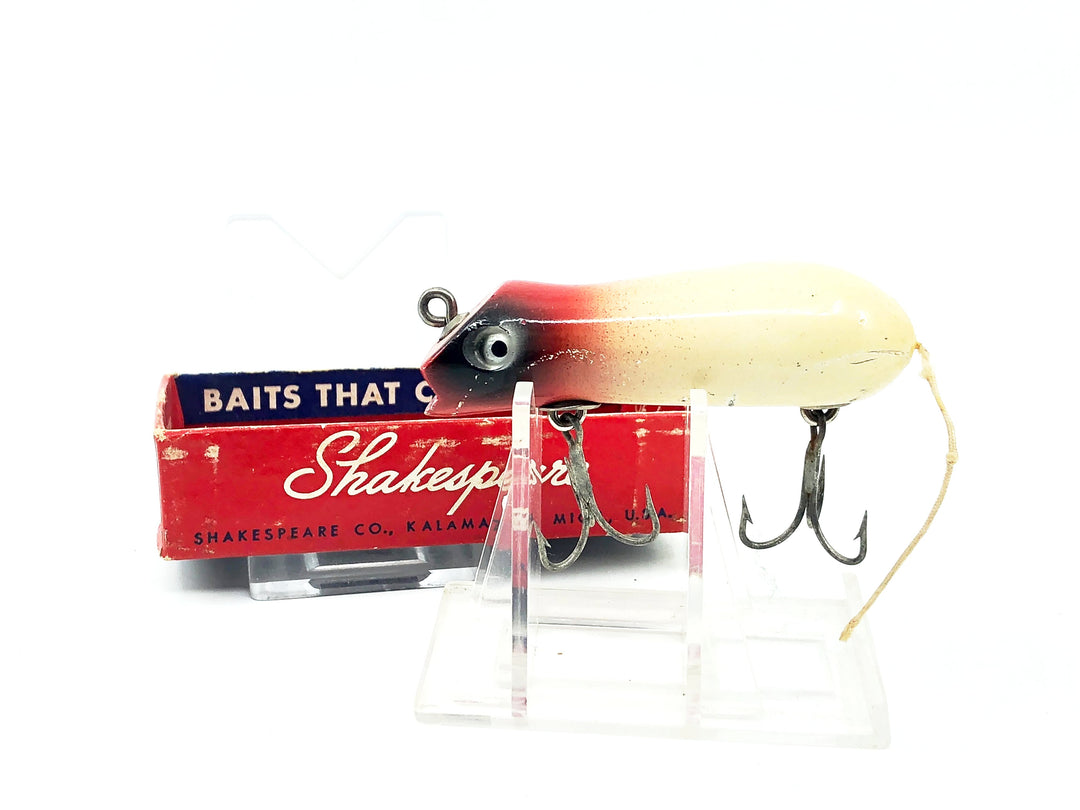 Shakespeare Swimming Mouse 6380WR White Red Color with Box