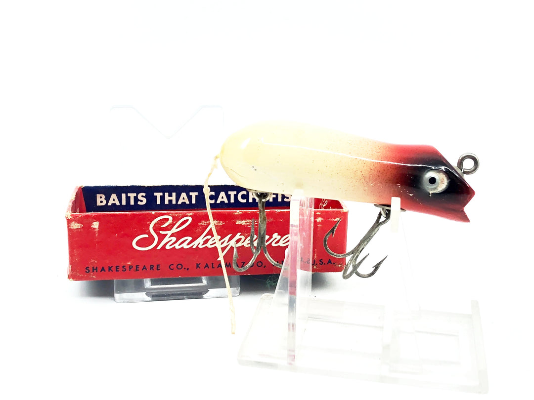 Shakespeare Swimming Mouse 6380WR White Red Color with Box