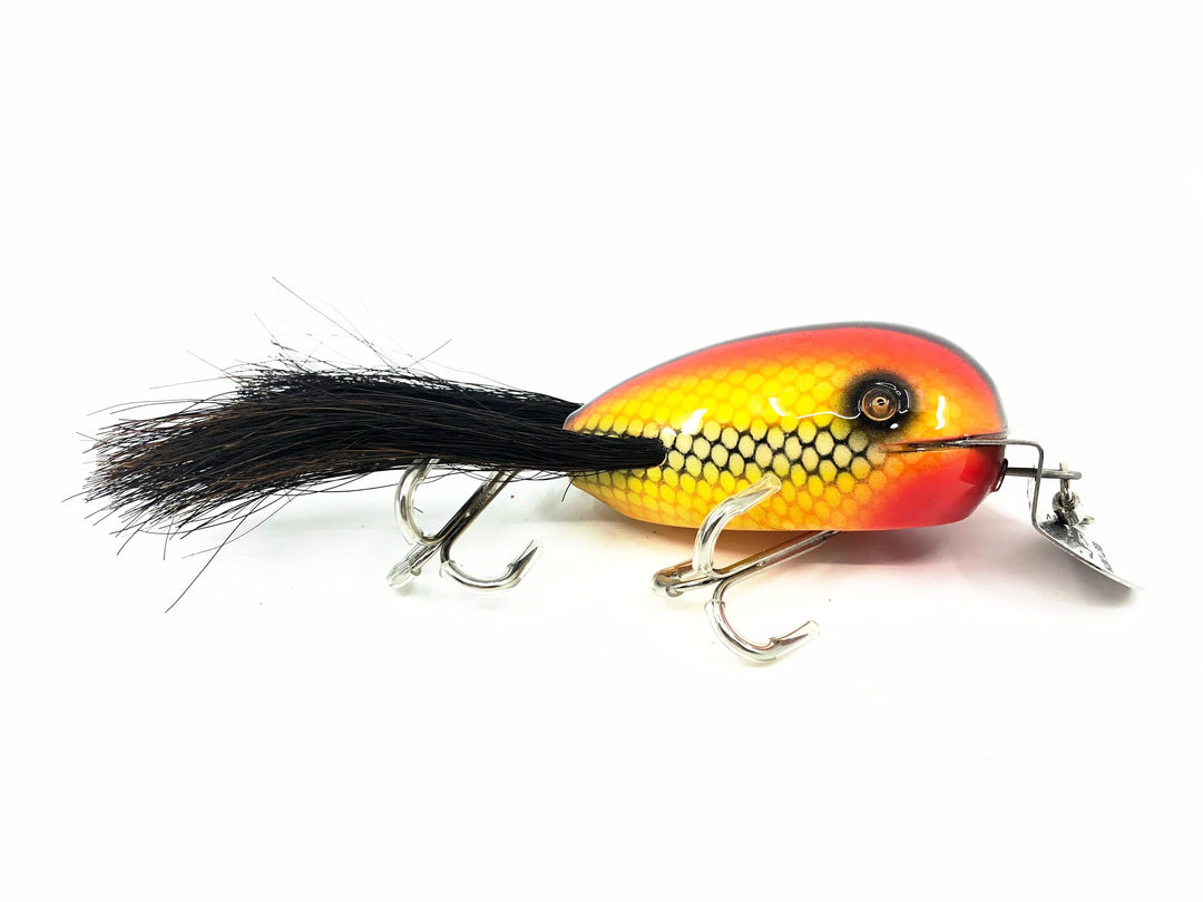Musky Dan (XXX Lures) Husky Dingbat, White Scale Color