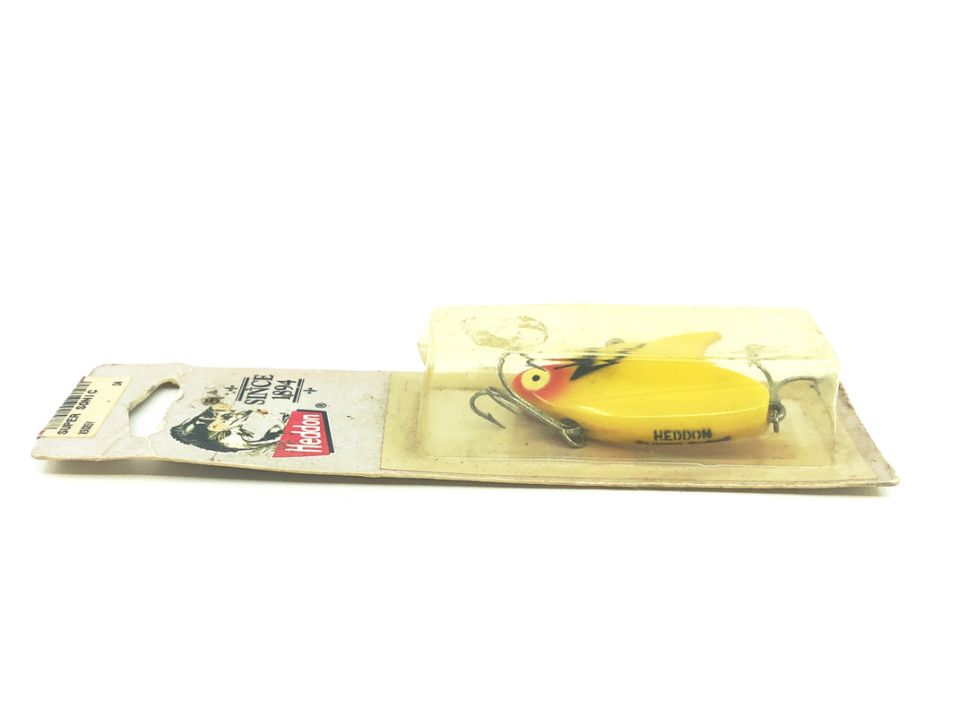 Heddon Super Sonic 9385, Y Yellow Color on Card