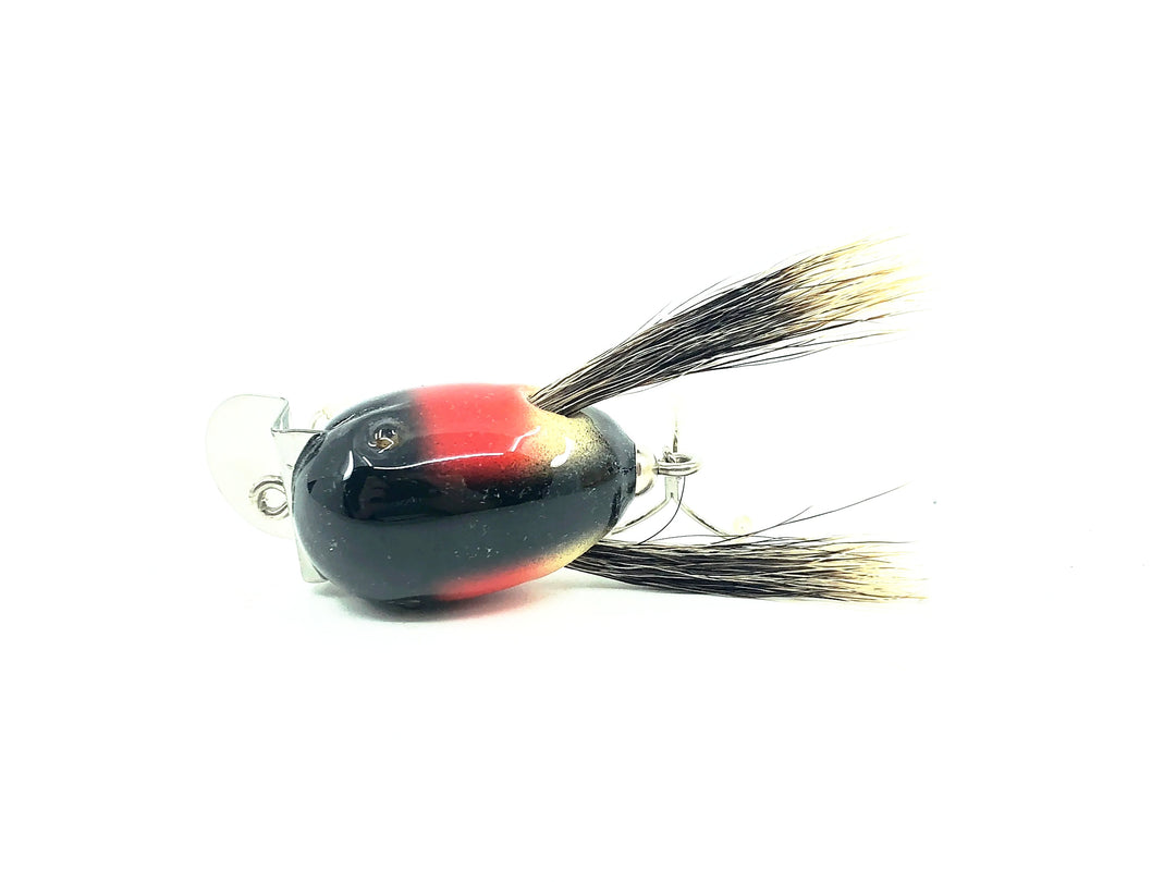 Musky Dan (XXX Lures) Baby Dingbat, Red Wing Blackbird w/COA