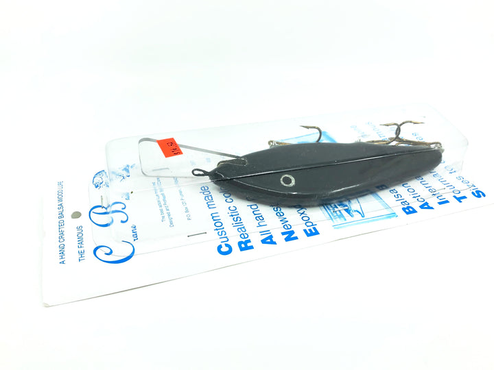 Crane 607 Musky Lure, Black Color, New on Card