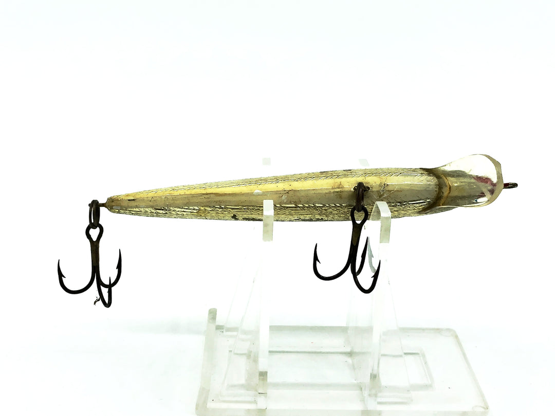 Rebel Floating Minnow F10, #01 Silver/Black Back Color