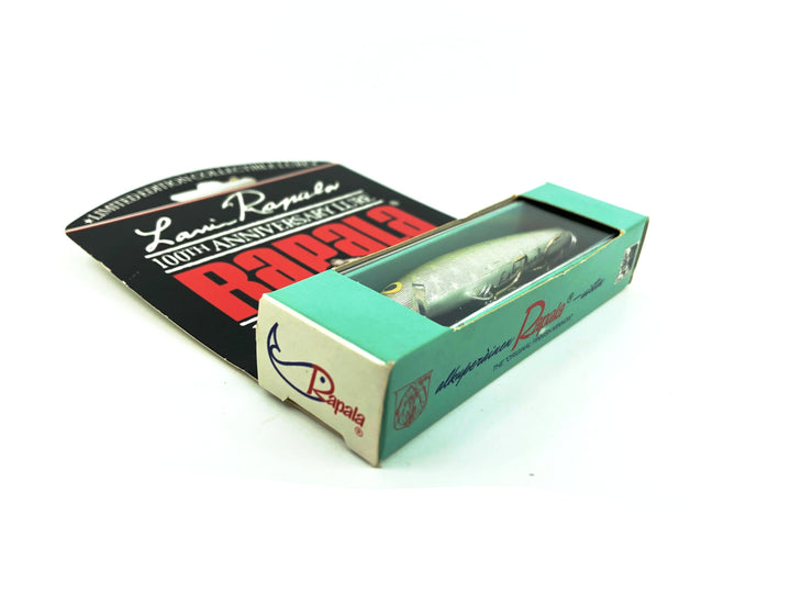 Rapala 100th Anniversary Model LR-100, EIR Silver Olive Color with Box