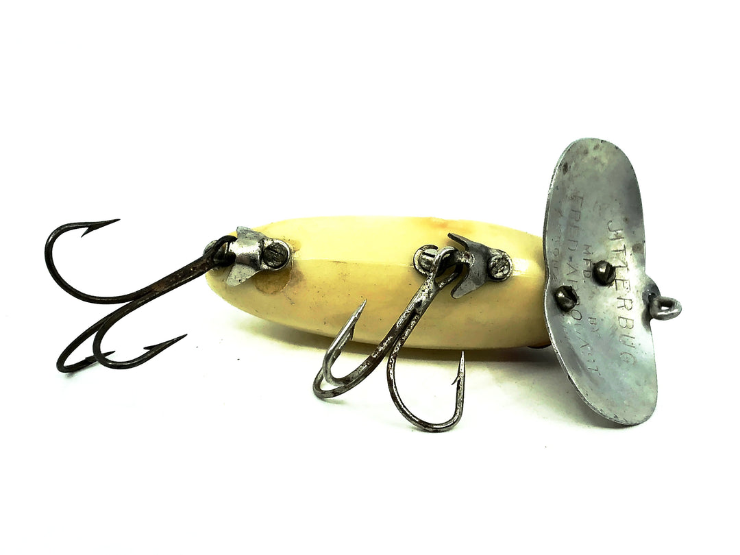 Arbogast Jitterbug 5/8oz, Luminous Color, Vintage Bugged-Eyed Model