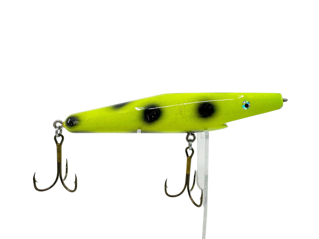 Odyssey Pig 7", Chartreuse/Black Dots Color