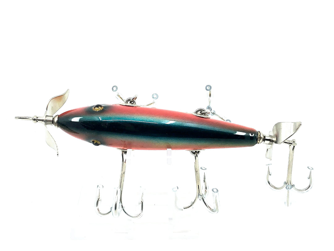 Musky Dan (XXX Lures) 5 Hook Minnow, Rainbow Color