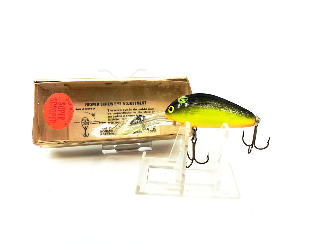 Bill Norman Super Scooper 275 DRP, #21 Chartreuse/Black Back Color with Box