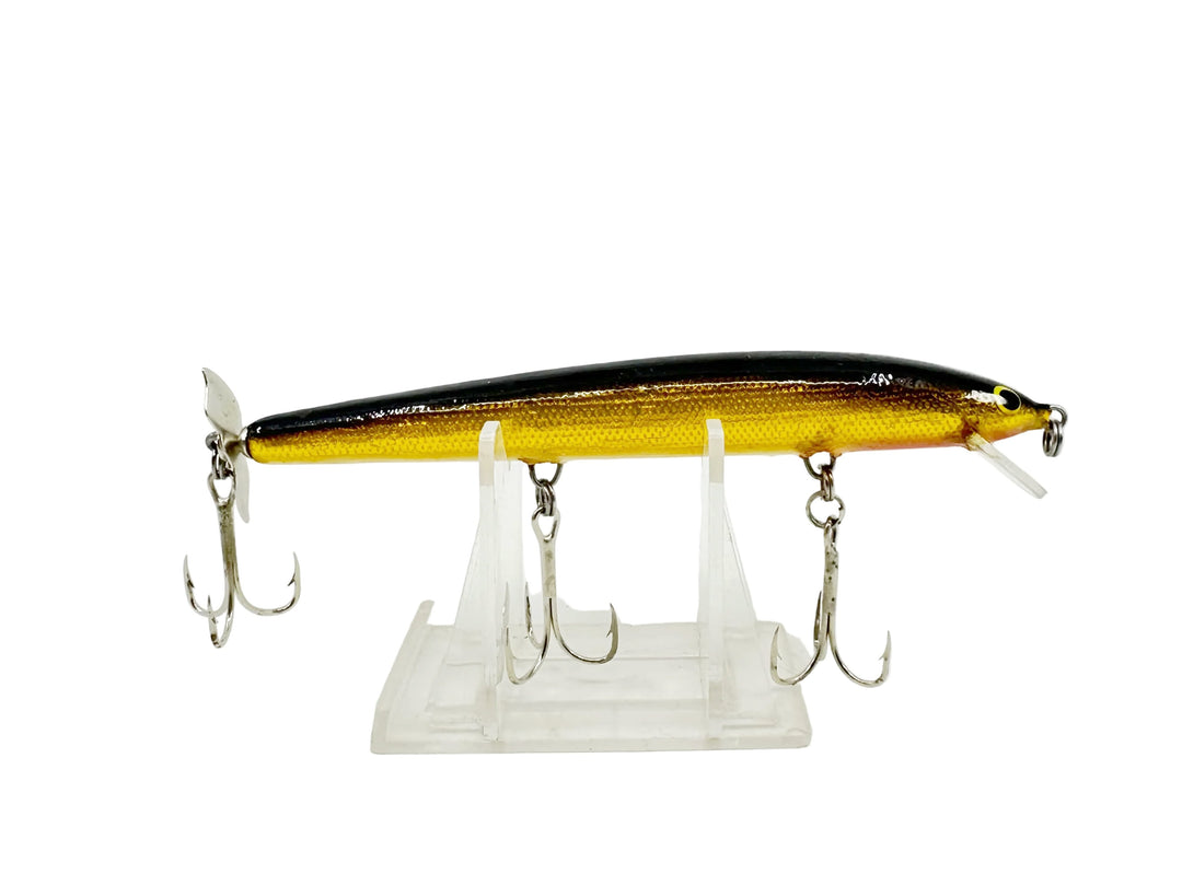 Bagley Spinning Bang-O-Lure #5 SP5-BG, Black on Gold Foil Color