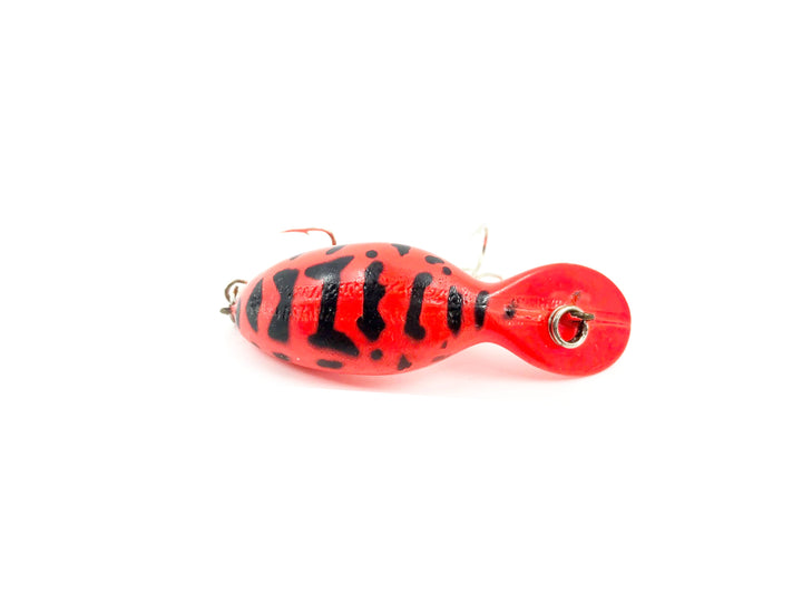 Heddon Tiny Clatter Tad, #63 Red Dog Color