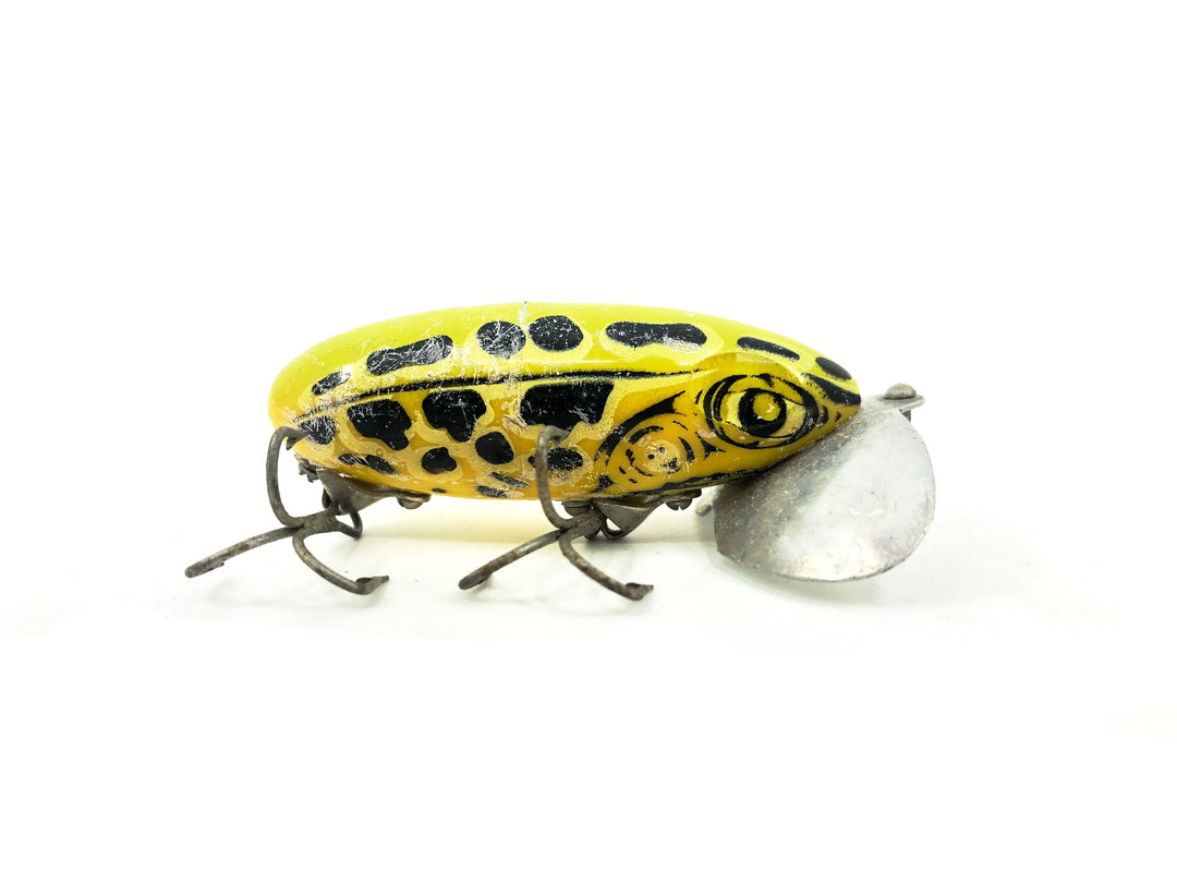 Arbogast Jitterbug 3/8oz, #207 Leopard Frog Color, Seein's Believin Model