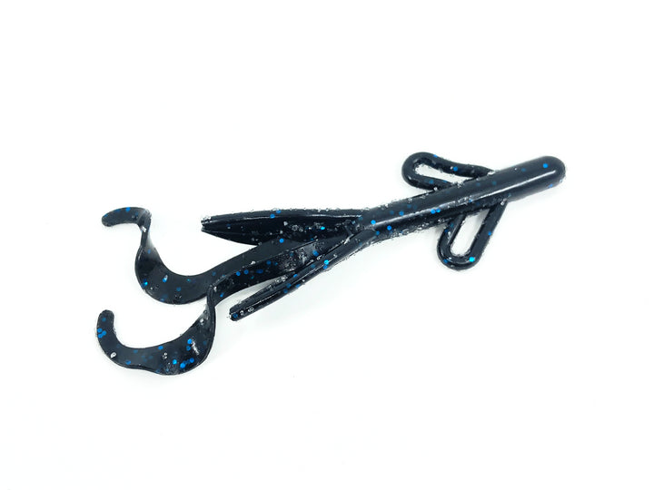 Get Bit Baits X Viper Tackle Salty Hog Soft Bait 4", Black Blue Color - 5 Pack