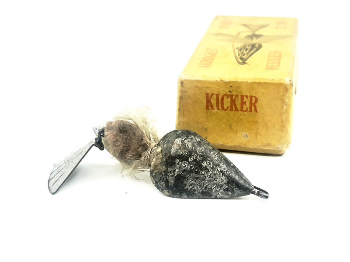 Mitch12Arbogast Weedless Kicker, Frog w/Box - Early 1930s