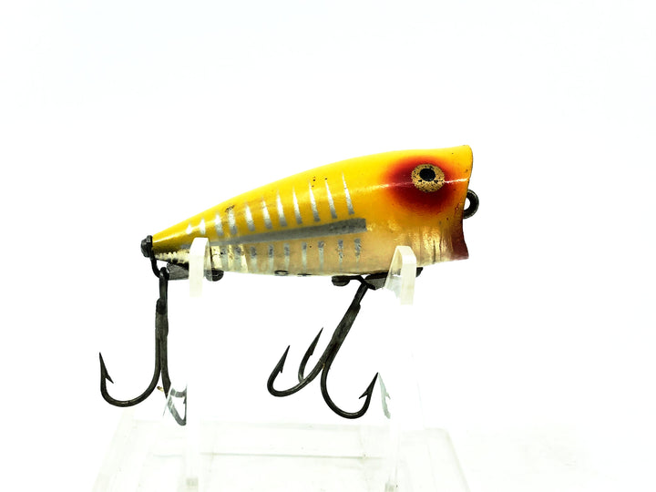 Heddon Chugger Spook Jr. 9520, XRY Yellow Shore Minnow Color