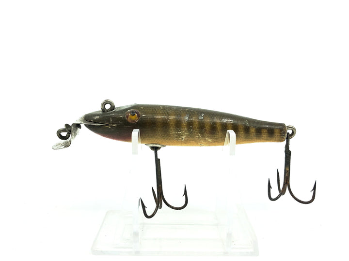 Vintage Creek Chub Baby Pikie 900, Pikie Scale Color-DLT