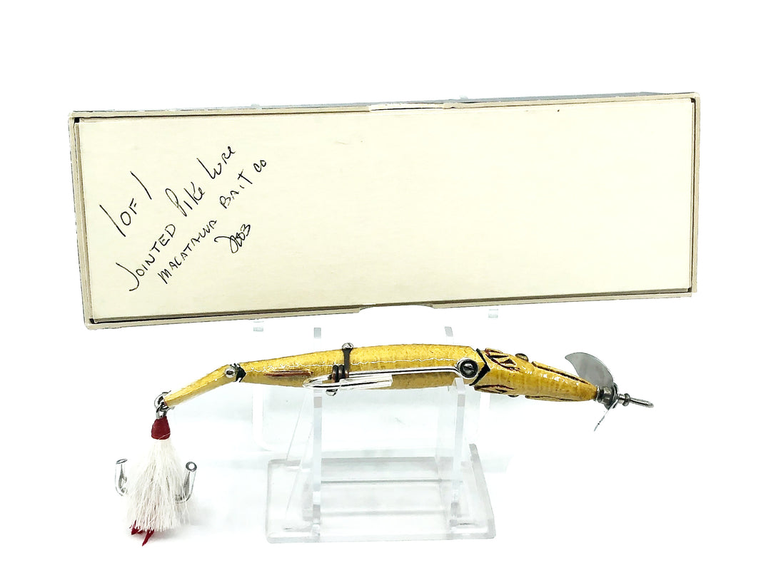Macatawa Bait Co. Jointed Articulated Northern Pike, 1 of 1 w/Box - Signed