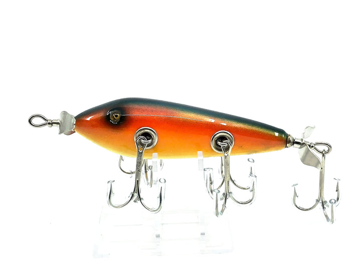 Musky Dan (XXX Lures) 5 Hook Minnow, Rainbow Color