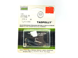 Heddon 0390 Tiny Tad Tadpolly Spook, B Black Color