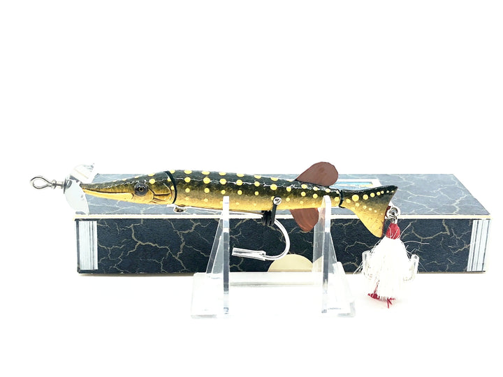 Macatawa Bait Co. Jointed Articulated Northern Pike, 1 of 1 w/Box - Signed