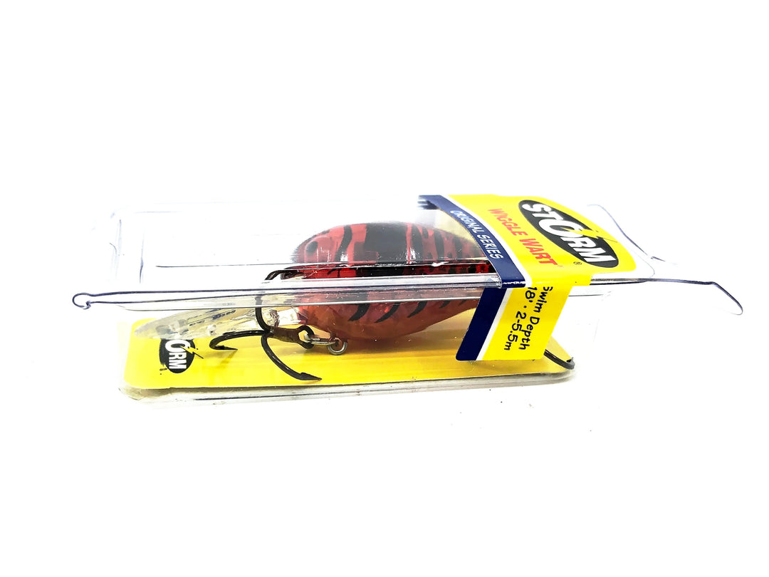 Storm Wiggle Wart V2168 Phantom Red Craw Color with Box