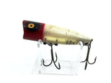 Heddon Chugger Spook 9542, RH Red Head/White Body Color