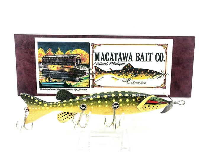 Macatawa Bait Co. Pikeatus 7" Lure w/Box, #10 of 15 -1980s