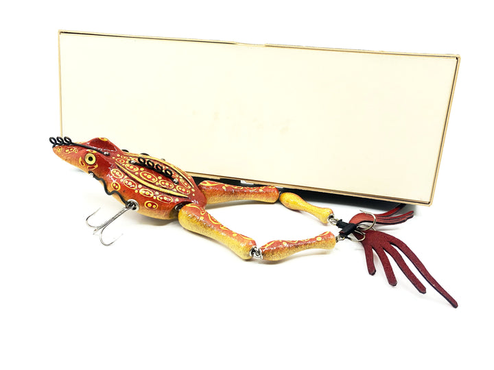 Macatawa Bait Co. Musky Frog, Red Frog Color w/Box