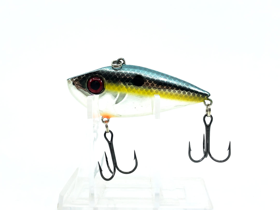 Strike King Red Eyed Shad 1/2oz, Chrome Sexy Shad Color