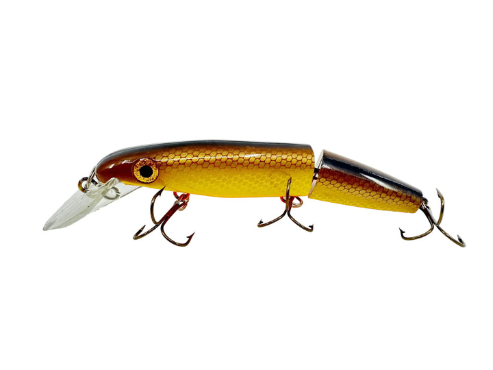Joe Bucher Tackle Co. Buchertail Jointed Depth Raider 8", Walleye Color
