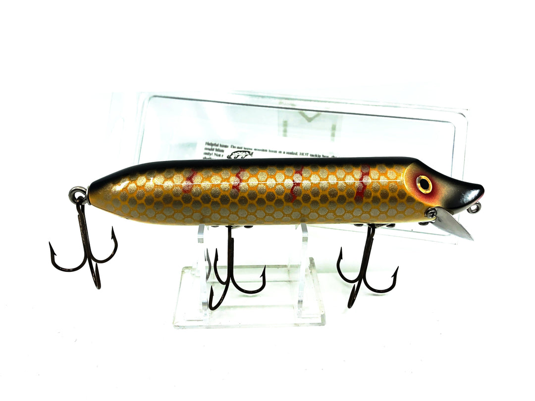 Mentzer Lures "Autographed" Giant Vamp 008G, Yellow Perch Color with Box