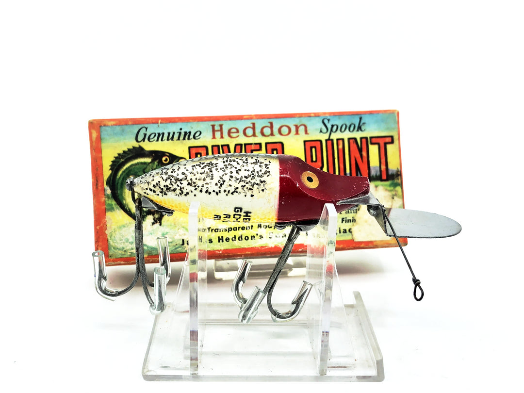 Heddon River Runt Spook Go-Deeper, D-9110-RHF Red Head Flitter Color with Box and Paperwork
