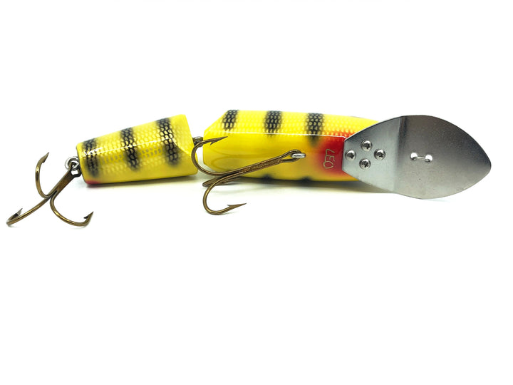 Leo-Lure, Leo Jointed Musky Dawg Custom Color, Cobra Perch