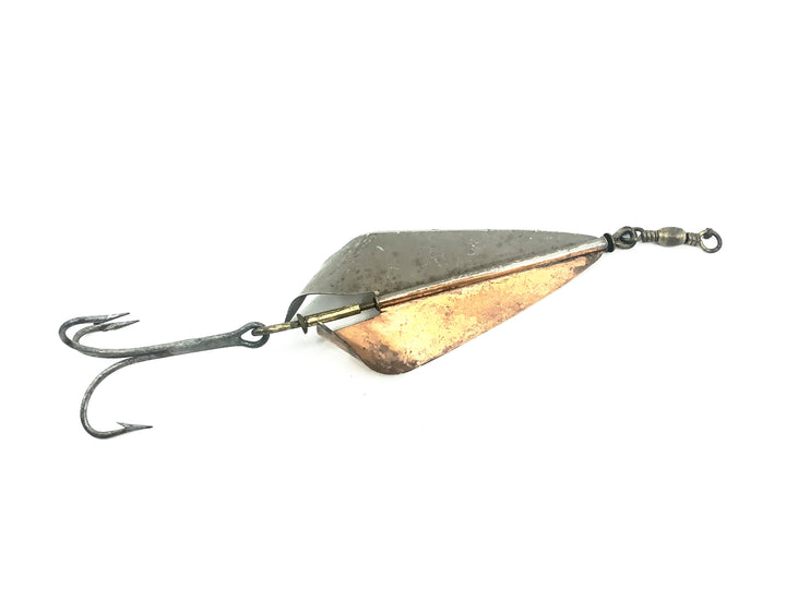 Pflueger McMurray Spoon Spinner 2/0, Brass & Silver Color