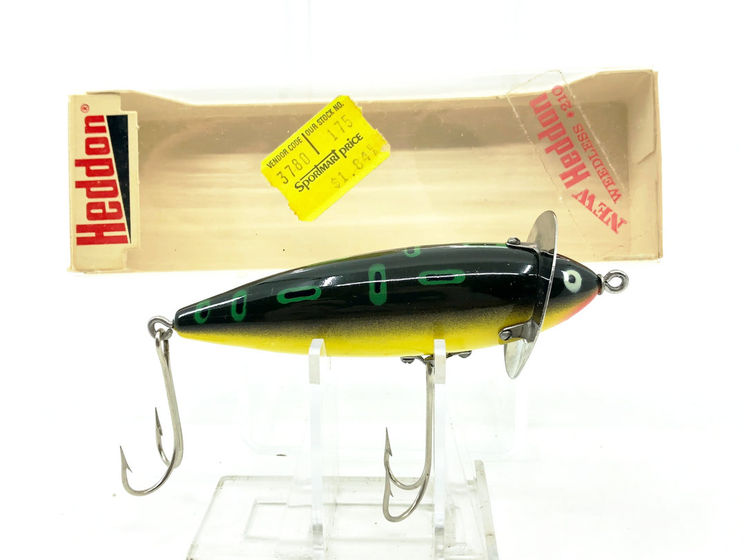 Heddon 210 Surface, BF Bullfrog Color with Box