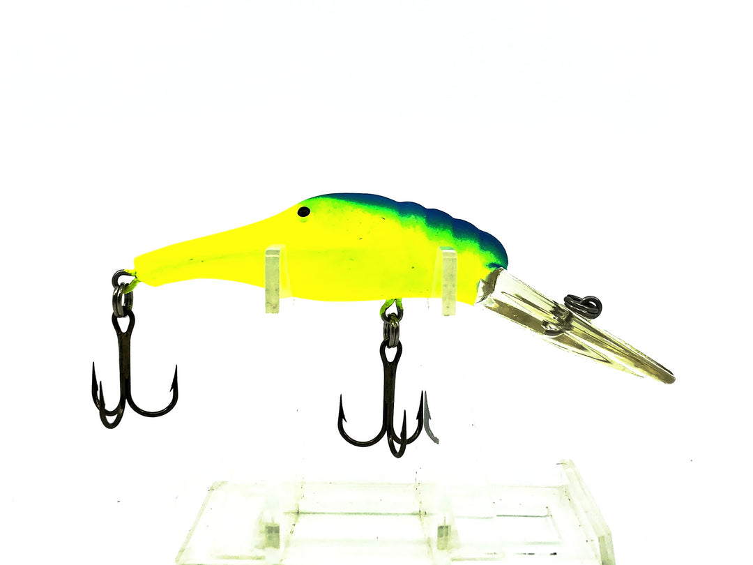 Norman B.H Bass Magnet, Chartreuse/Blue Color