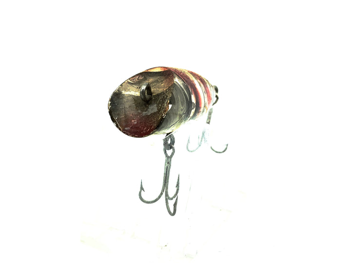 Eppinger Dardevle Osprey Bass Plug, Marbleized White Gray/Red Ribs Color