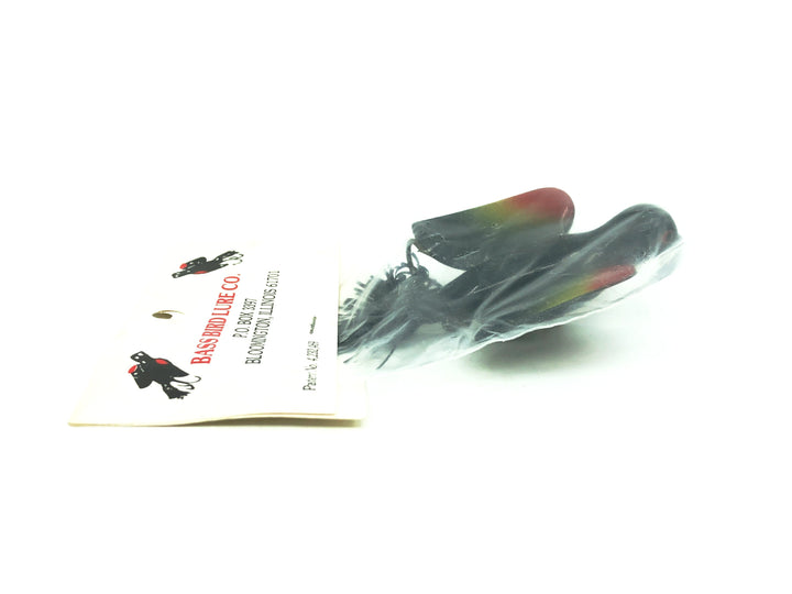 Bass Bird Lure Co. Bass Bird, Red Wing Black Bird Color on Card