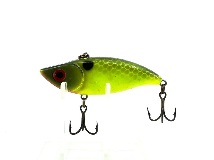 Mann’s Premium Rat’lin Shad, Chartreuse/Green Color