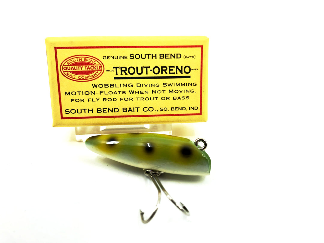 South Bend NFLCC Reproduction Trout Oreno #971, Frog Color New in Box