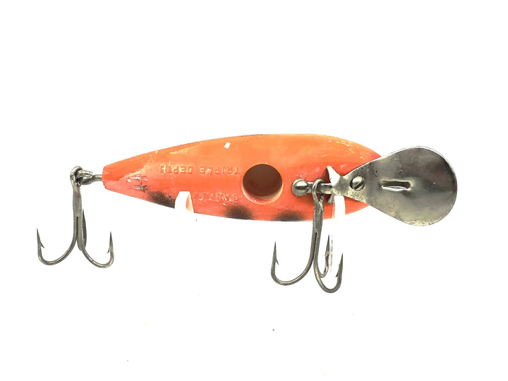 Carpenters Triple Depth Lure, Orange/Black Spots Color
