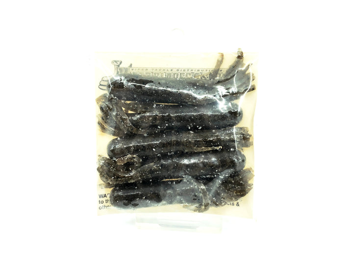 Get Bit Baits X Viper Tackle Finesse Soft Tube Bait 2 1/2", Leech Color - 5 Pack