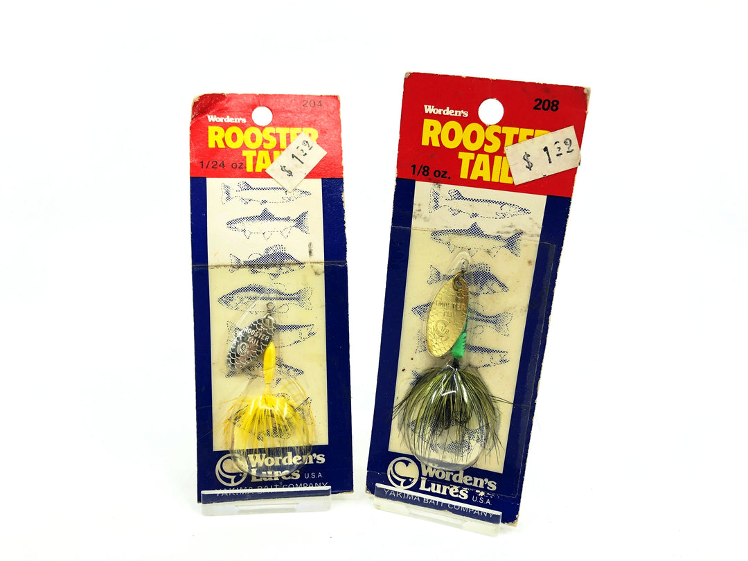 Worden's Rooster Tail Two Pack, 1/8oz & 1/24oz