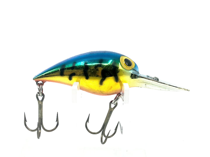 Storm Wiggle Wart V162 Metallic Blue Back/Gold Tiger/OB Color