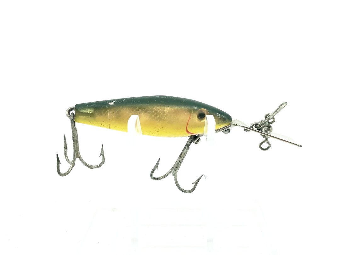 L & S Mirrolure 2M Sinker, Green/Gold Scale Color